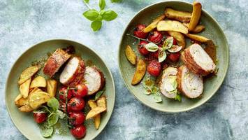 Cordon-bleu-Braten für Zwei