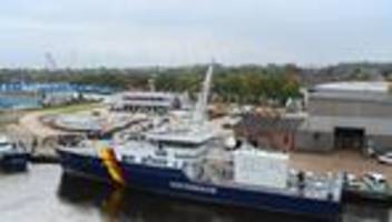 heimathafen emden: neues zollschiff patrouilliert emissionsarm in der nordsee