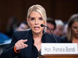 Schandfleck hinterlassen: Demokraten: Justizministerin Bondi ist Trumps politische Waffe