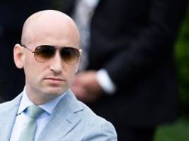 Unantastbar im Weißen Haus: Stephen Miller - Trumps treuer Stratege mit Nähe zu Rassisten