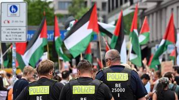 Polizei verbietet Palästina-Demo am Alexanderplatz