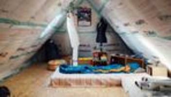 asylbewerber: kein zimmer, küche, bad