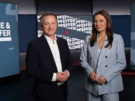 ntv startet neue Talk-Offensive: Mit Blome & Pfeffer wird Streiten wieder salonfähig