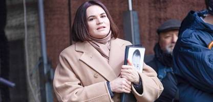 Litauen reduziert Schutz von Swetlana Tichanowskaja