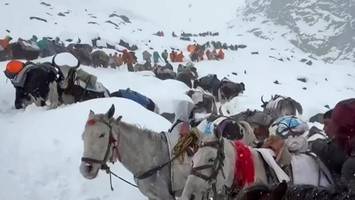 Rettungsaktion am Mount Everest: Alle Wanderer in Sicherheit