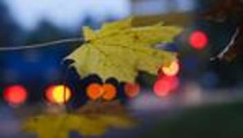 herbstwetter: von wegen goldener herbst: nebel und wolken prägen wetter
