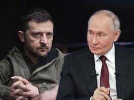 Bei Eroberung der Ostukraine: Selenskyj entwirft Szenario: Putin muss eine Million seiner eigenen Leute begraben