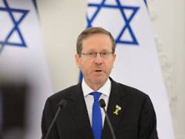 Perspektiven für unsere Region: Israels Präsident Herzog: Trump verdient Friedensnobelpreis