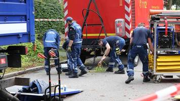 stromausfall in pflegeheim: bagger beschädigt kabel in marienthal