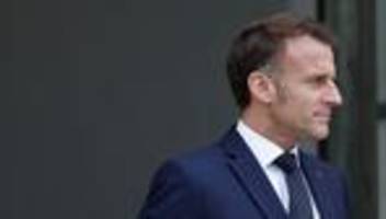 Frankreich: Macron will heute neuen Premierminister ernennen