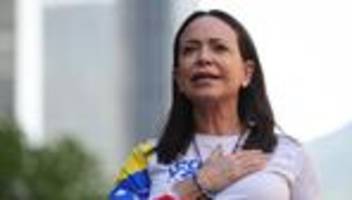 Venezuela: Neue Friedensnobelpreisträgerin Machado dankt US-Präsident Trump