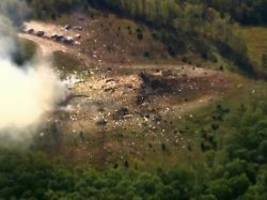 Unglück in Tennessee: US-Sprengstofffabrik explodiert - mehrere Tote