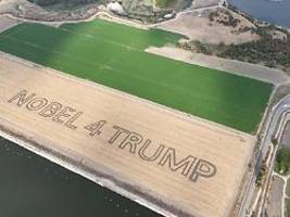 Was, wenn er nicht gewinnt?: Oslo fürchtet Trumps Furor nach Friedensnobelpreis-Bekanntgabe