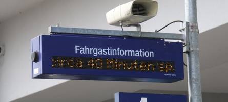verspätungen und zugausfälle in augsburg und ingolstadt – wegen bahn-baustelle in franken