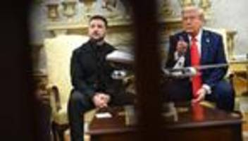 Krieg in der Ukraine: Selenskyj berichtet von positivem und produktivem Gespräch mit Trump