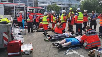 verletzte nach schüssen auf campus: zum glück nur eine Übung