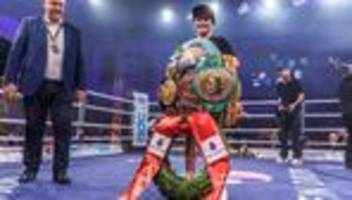 Bayerischer Sportpreis: Karriereende: Box-Weltmeisterin Rupprecht ist schwanger