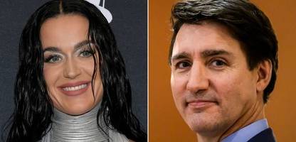 Katy Perry und Justin Trudeau zeigen sich in Kusslaune