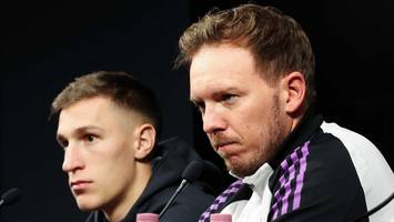 live! dfb-pk mit bundestrainer nagelsmann und bvb-star schlotterbeck