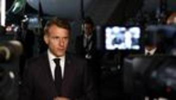 Krieg in Gaza: Macron warnt vor anhaltender Bedrohung durch Hamas
