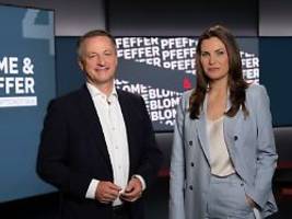 Ein Minister ist auch dabei: Blome & Pfeffer startet mit Politik-Prominenz und Schimpftiraden