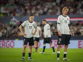 Ist nicht seine Schuld: Bei Wirtz und Woltemade steht die DFB-Welt auf dem Kopf