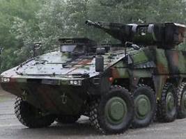 Rüstungspakete in Milliardenhöhe: Bundeswehr will mehr als 400 neue Radpanzer anschaffen