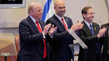 Der Tag in Bildern: So wird „Friedenspräsident Donald Trump“ gefeiert