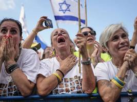 israelische geiseln: freiheit, erleichterung - und jubel für trump
