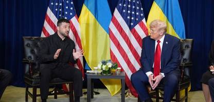 Selenskyj und Trump werden sich offenbar am Freitag treffen