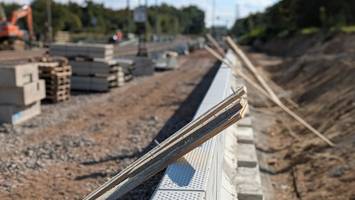 4000 Tonnen Beton: So wächst Büchens neuer Zukunftsbahnhof