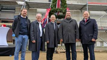 Premiere: Kreissparkasse feiert Richtfest für Sozialwohnungen
