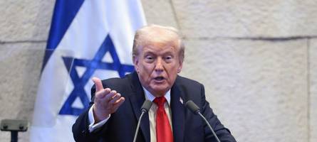 Trump-Auftritt in Israel live: „Das Ende einer Zeit von Terror und Tod“