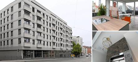 80 neue luxus-wohnungen: so lebt es sich im früheren augsburger „geisterhaus“