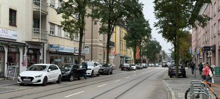 „Wie ein Dorf, in dem man sich kennt“: In dieser Augsburger Straße scheint die Welt noch in Ordnung