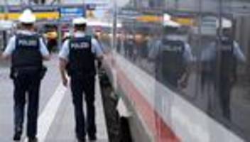 bundespolizei: aktion gegen gewalt an bayerns bahnhöfen - so ist die bilanz