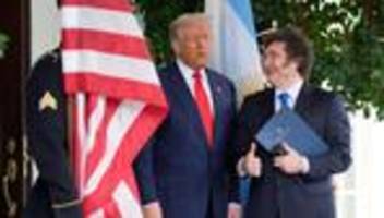 javier milei in washington: auf diesen mann setzt trump in südamerika