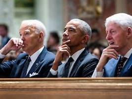 Ex-US-Präsidenten loben Gazadeal: Joe Biden und Bill Clinton zollen Trump Respekt