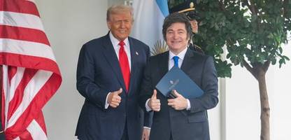 USA: Donald Trump knüpft US-Hilfen für Argentinien an Wahlsieg von Javier Milei