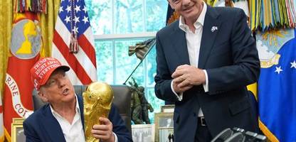 WM 2026: Donald Trump will persönlich bei Fifa-Boss Gianni Infantino für Spielverlegungen sorgen