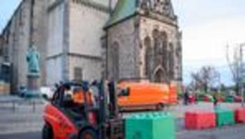 Attentat auf Weihnachtsmarkt: Magdeburg: Sicherheit auf Weihnachtsmarkt ist gewährleistet