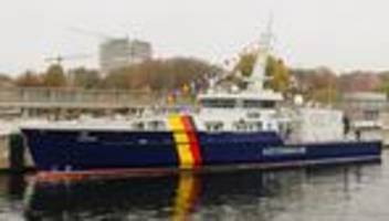 sicherheitsbehörden: zoll nimmt neues schiff fehmarn in den dienst