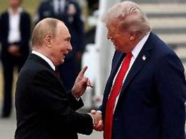 US-Präsident wirkt ratlos: Trump: Bin sehr enttäuscht von Putin