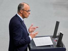 regierungserklärung im bundestag: merz sieht keinen anlass, sich zu rechtfertigen