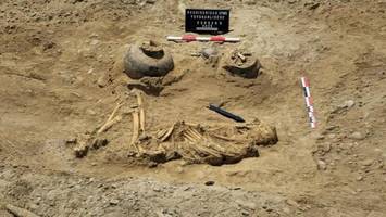Kurgan: Bronzezeitliches Elitegrab in Aserbaidschan entdeckt