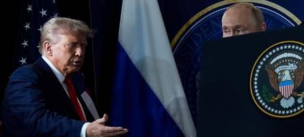donald trump hat nach eigenen angaben ein telefonat mit wladimir putin begonnen