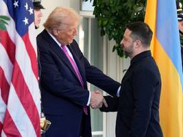 Selenskij in Washington: Lob und Scherze, aber wohl keine „Tomahawks“