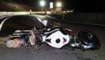 notfälle: bremsmanöver wegen katze – biker schwer verletzt