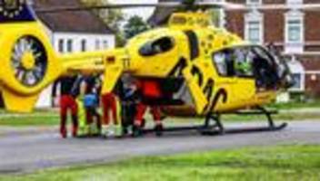 Notfälle: Mädchen schwer verletzt - womöglich Fenstersturz