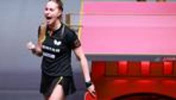 Tischtennis: Medaille sicher: Deutsche Frauen stehen im EM-Halbfinale
